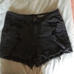 Black shorts